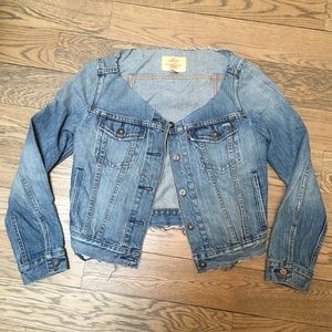 Levi’s distressed denim jacket